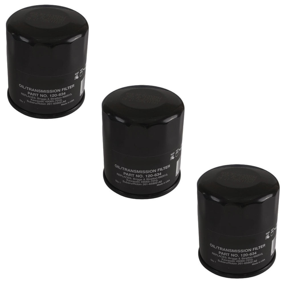 3PK Oil Filter For Club Car 1016467 Fits Kawasaki 49065-2078