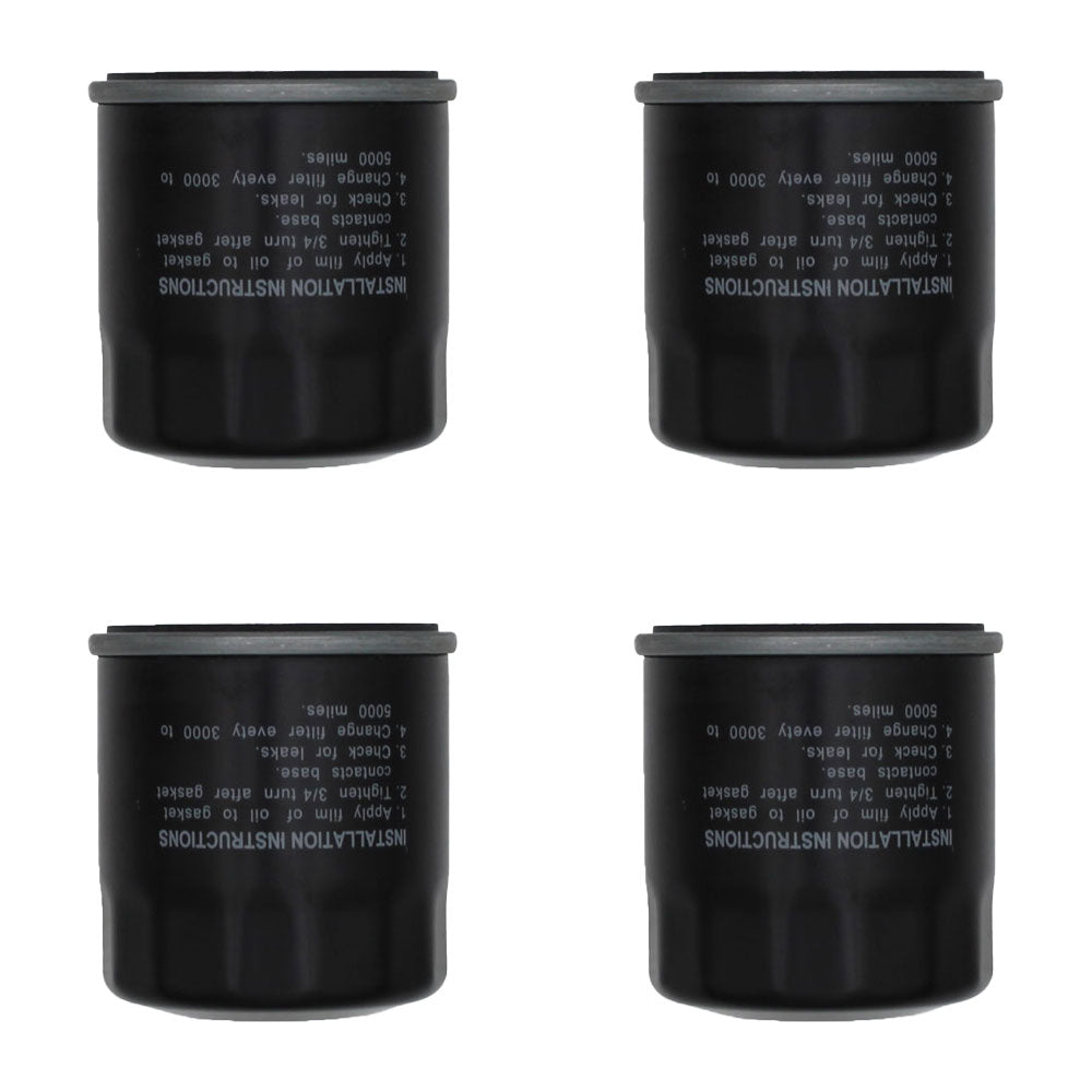Qty 4: Lube Filter Fits E-Z-GO Replaces 49049-1063