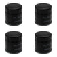 Qty 4: Lube Filter Fits John Deere Replaces AM-107423