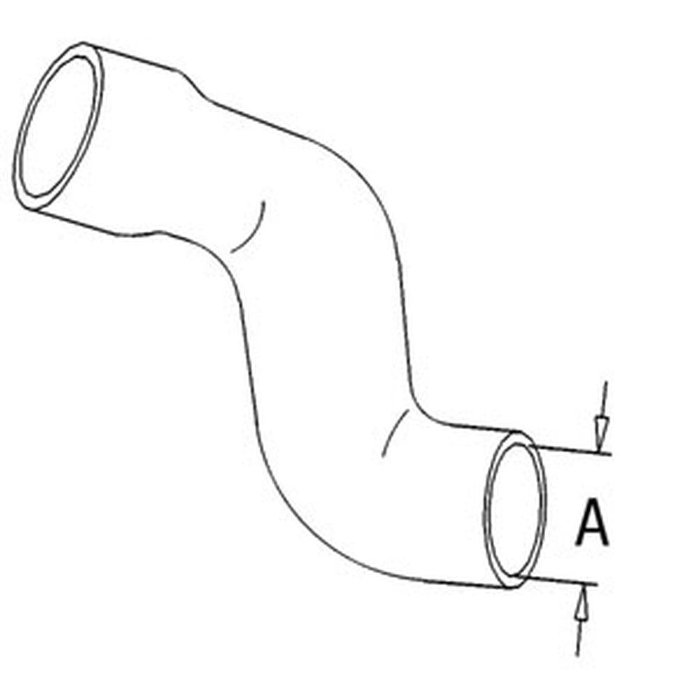 Lower Radiator Hose Fits 460 560 656 660 706 371307R1 371307R1-A