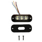 3730 Series Ecco Surface Mount LED Light Head Class II 3730C Clear 12V - 24V
