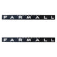 377796R1 Set of 2 Side Emblems Fits FARMALL Tractors 504 656 706 806 1206