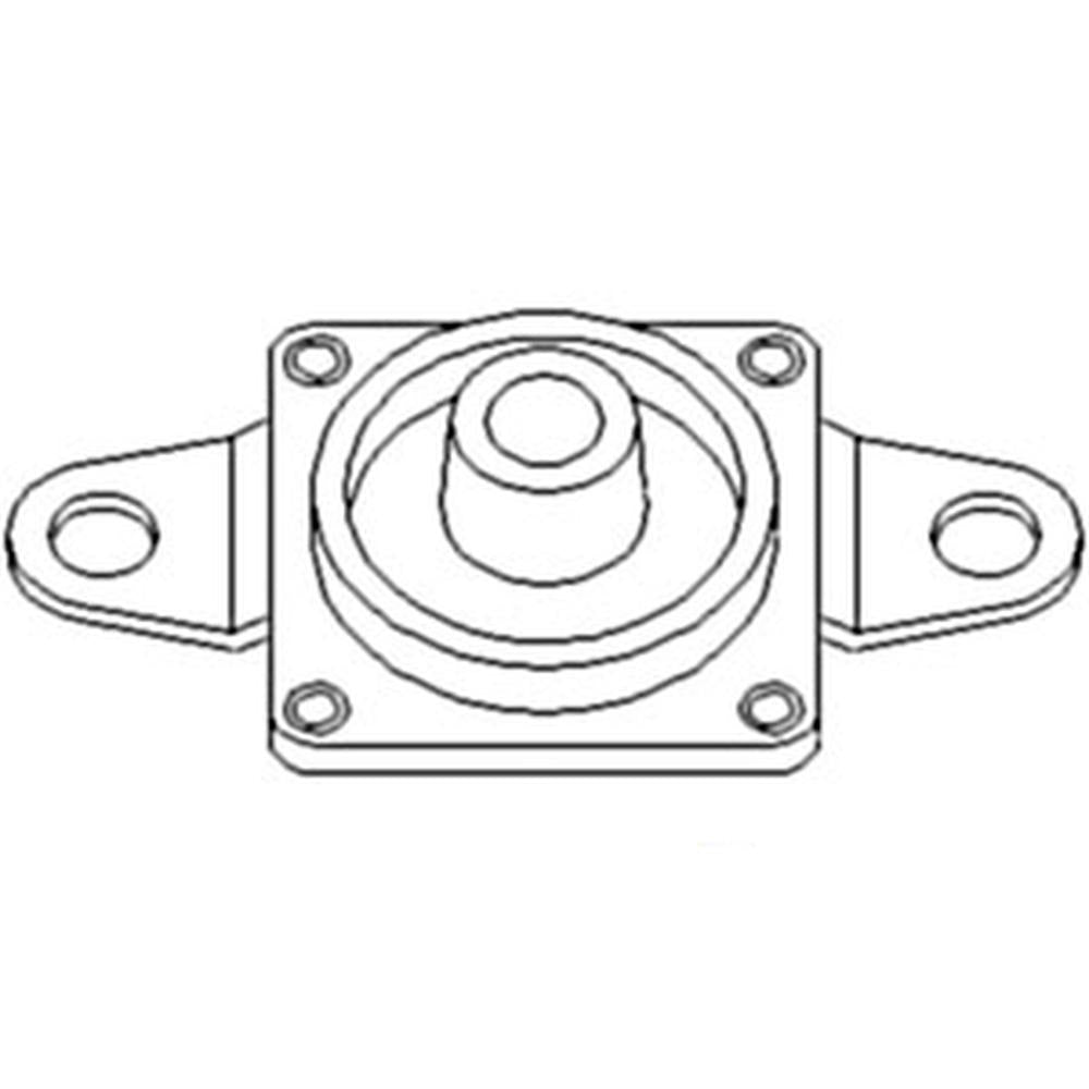 Radiator Mount Plate 378710R91 for IH 706 756 766 806 966 1066 1206 1256 1466