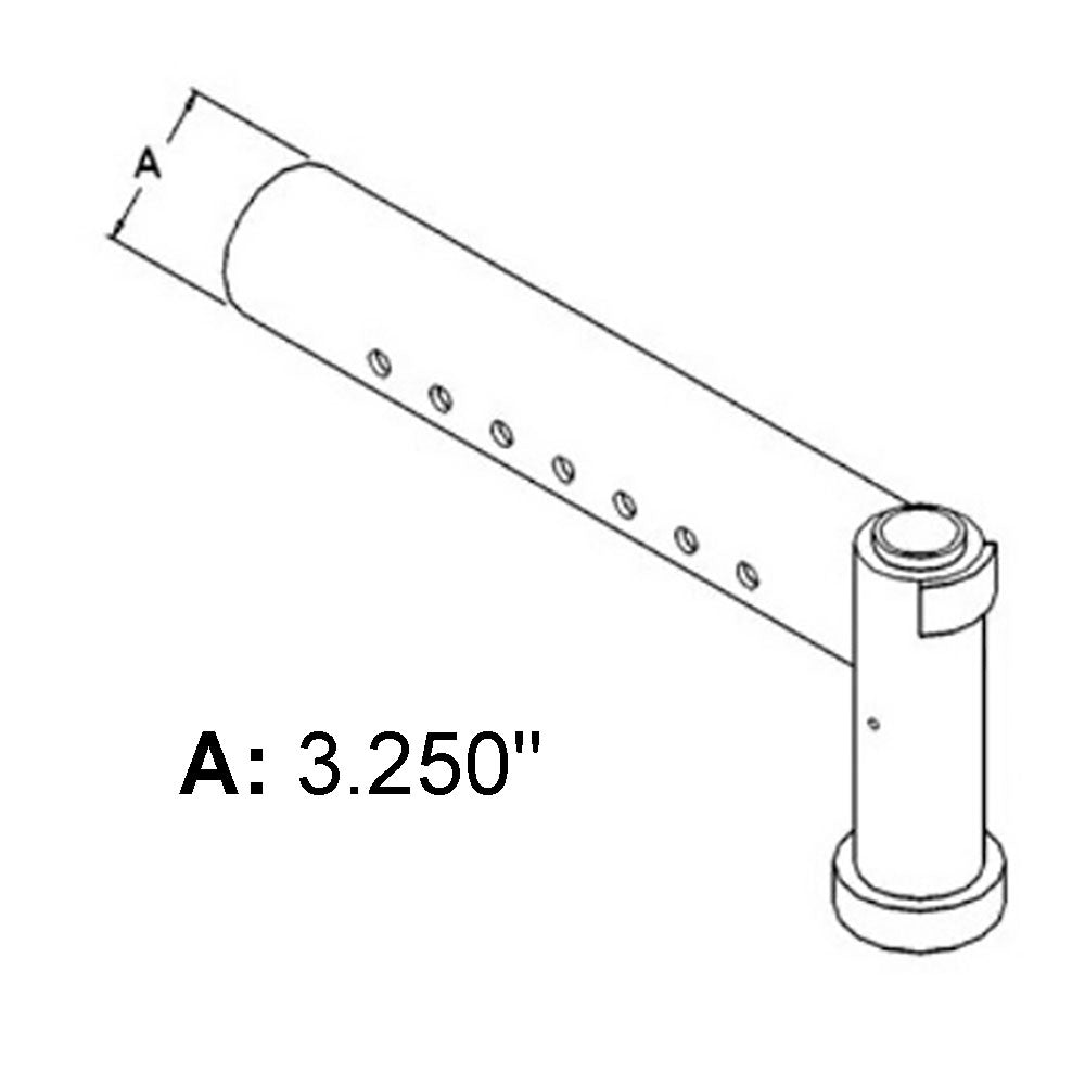 379641R91 New Knee w/ Bushings Fits Case-IH Tractor Models 504 544 606 +