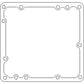 GASKET FOR 6 CYL DIESEL ENGINE INT & Fits FARMALL TRACTORS 380112R2