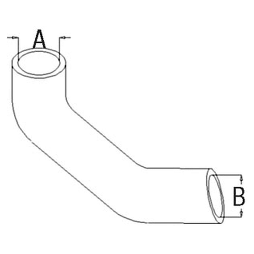 Radiator Hose - Lower Fits Massey Ferguson 6280 4235 4225 4270 6290 6270 4245 42