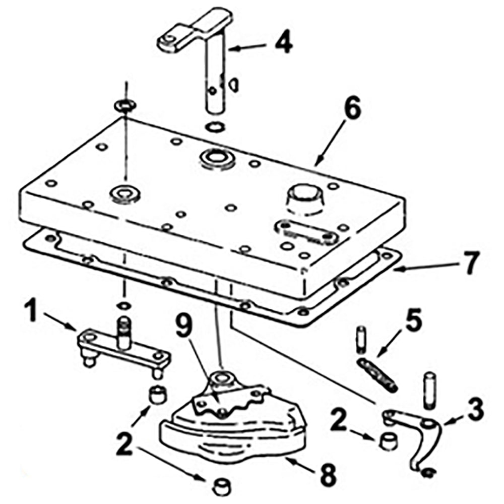380306R51 Cam Assembly Range Transmission Shift Fits Case-IH: 1206 4100 4156