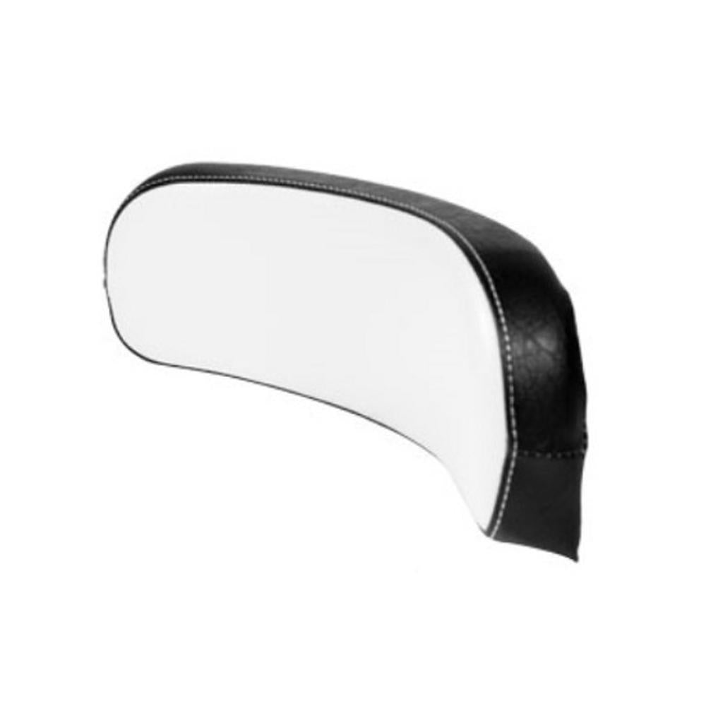 Seat Cushion Backrest - Vinyl Black and White Fits International 706 806 IH33B
