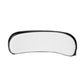 380684R93-5 White/Black Fiberglass Back Support Plastic Base Cushion Fits Case