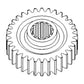 381506R1 New PTO Drive Gear Fits Case-IH Tractor Models 986 966 886 856 +