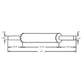 Muffler Fits Massey Ferguson Replaces 1673835M91