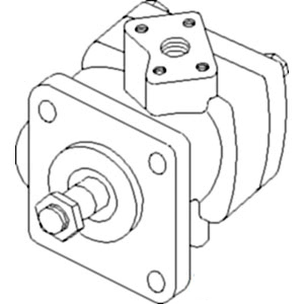 38240-76100 Hydraulic Pump Fits Kubota L235 L275 Tractors