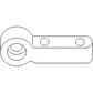 384111R91 New Control Tube Support Lever Assm Fits Case-IH Tractor Models