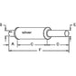 Muffler Fits International 806 706 384345R91