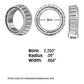 Tapered Roller Bearing Cone Fits John Deere Replaces JD8103