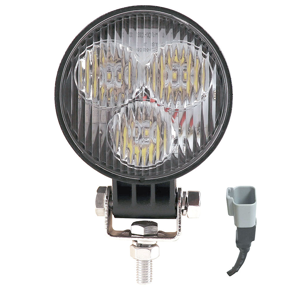 Flood Beam LED Cab Light Fits Caterpillar Skid Steer, 3600 Lumens