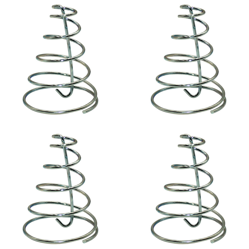 4 Rat and Fits Hot Rod Bug Screen Radiator Grille Retainer Spring Clips Vintage