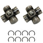 2 of Cross & Bearing Kit 1.063" Cap x 2.500" OAL w/ Internal Snap Rings