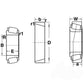 Cup Bearing Fits Universal Products Replaces 394AS