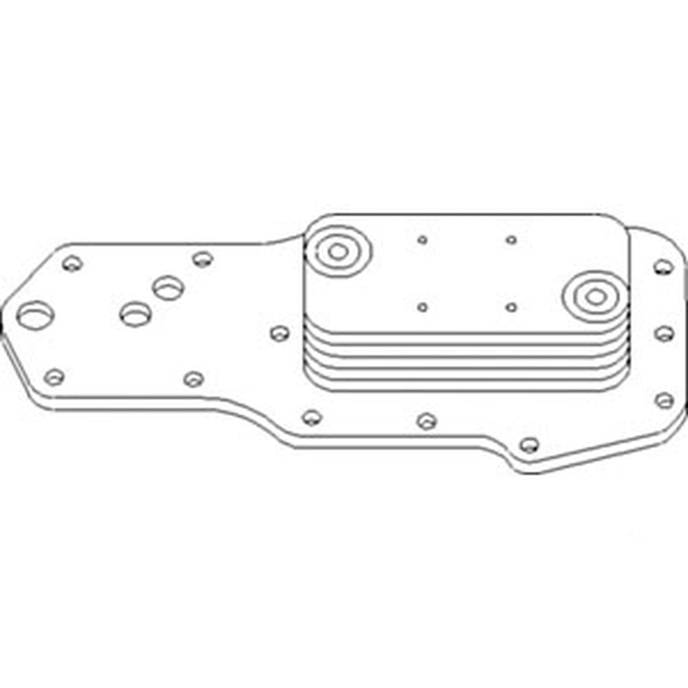 Oil Cooler Fits FARMALL Replaces 2853722