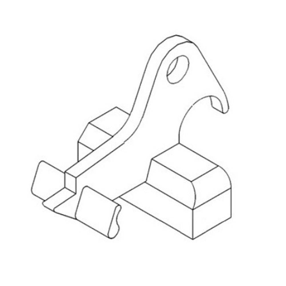 Latch 398399R1 Fits Case 1486 1566 1568 1586 7110 7130 7210 7230 88 Series 986