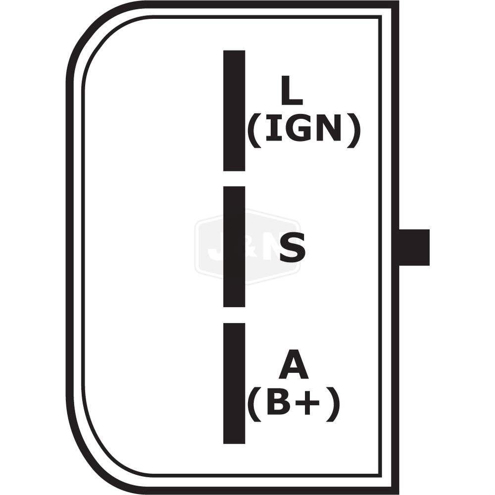 400-14033-JN J&N Electrical Products Alternator