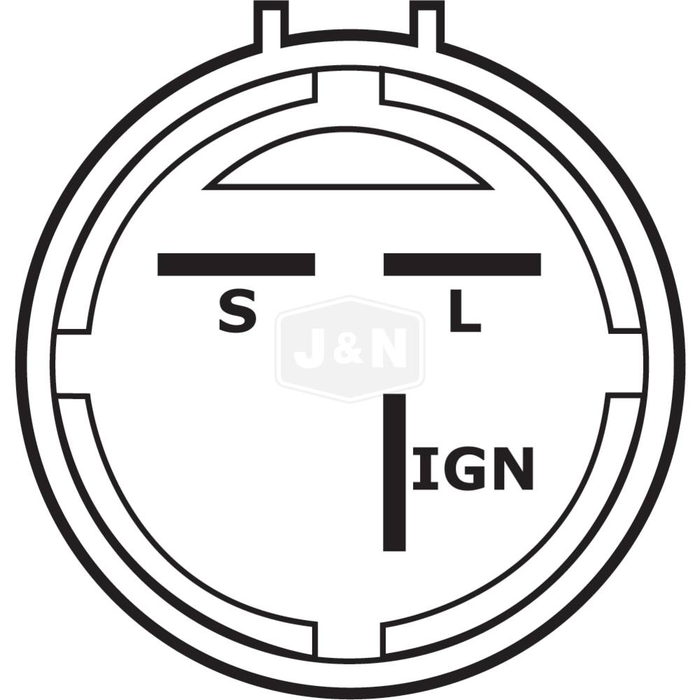 400-44009-JN J&N Electrical Products Alternator