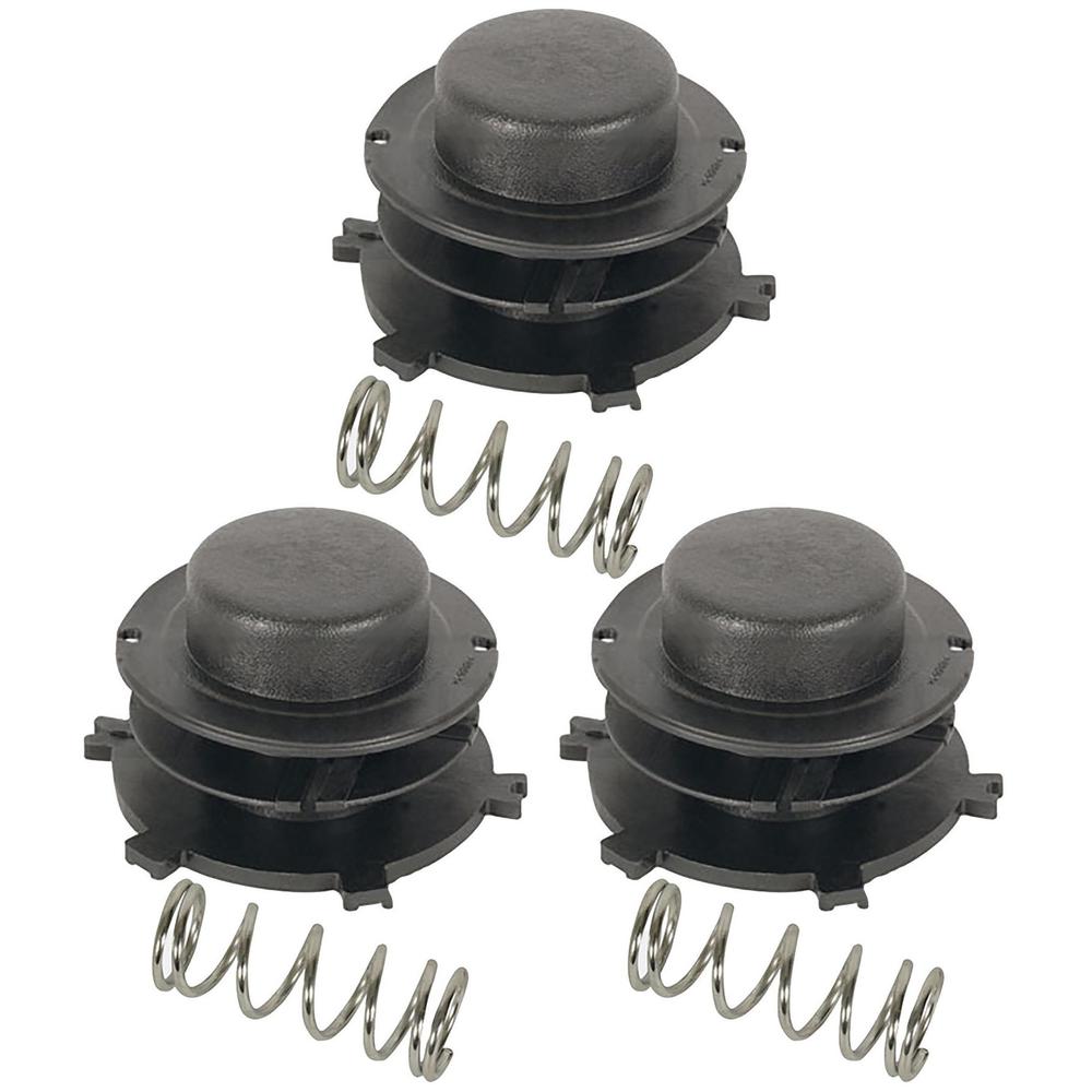 Qty 3: Trimmer Head Spool & Spring Fits Stihl Replaces 0000 997 1501
