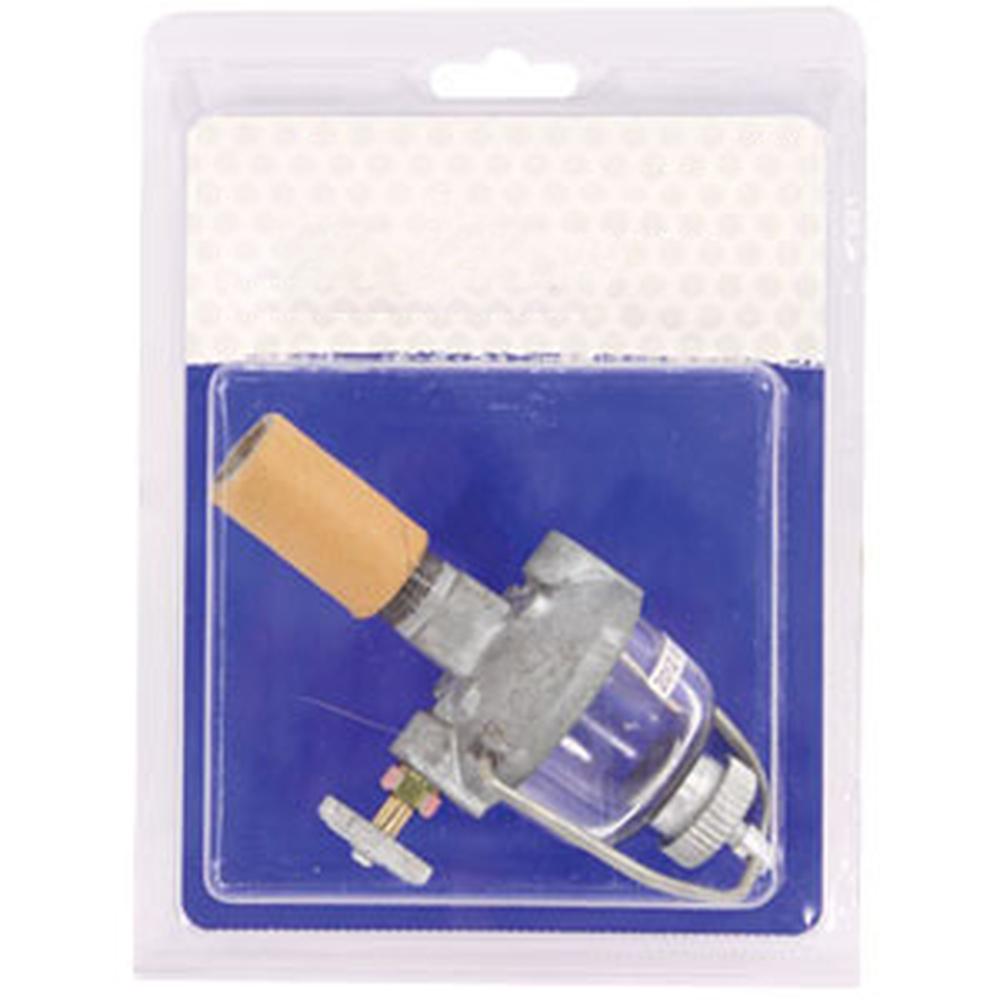 2N9155B Gas Fuel Sediment Bowl w/Shut Off Fits Ford NAA Jubilee 2N 8N 9N NAA9155