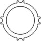 401717R1 PTO Clutch Plate Fits Case-IH Tractor Models 454 574 2400A 2500A