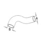 Upper Radiator Hose Fits International 454 464 484 402191R1