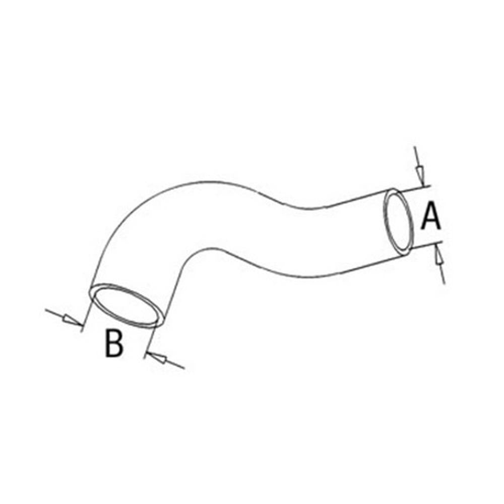 Upper Radiator Hose Fits International Harvester Replaces 402191R1