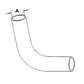 Bottom Radiator Hose Fits Case/International Harvester Replaces 402204R1