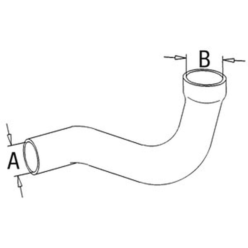 Top Radiator Hose Fits Case/International Harvester Replaces 402206R1