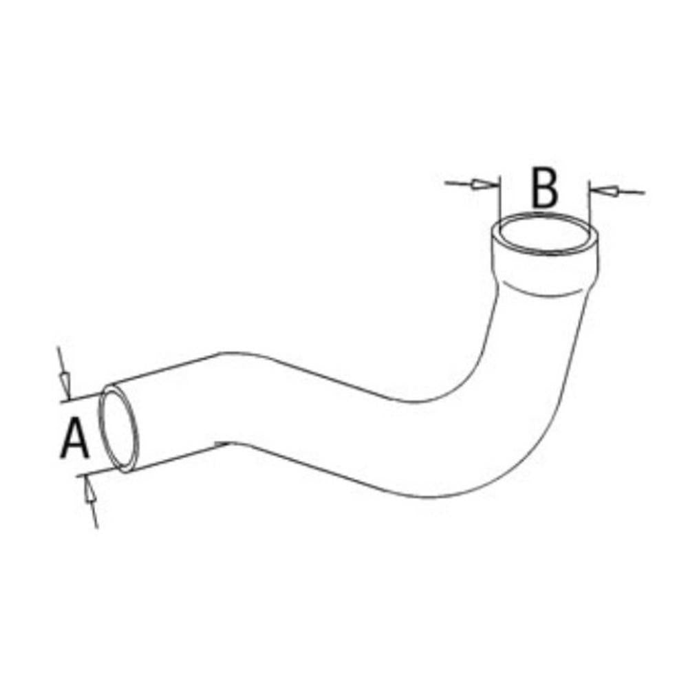 402206R1 Upper Radiator Hose Fits Case-IH Tractors 574 674