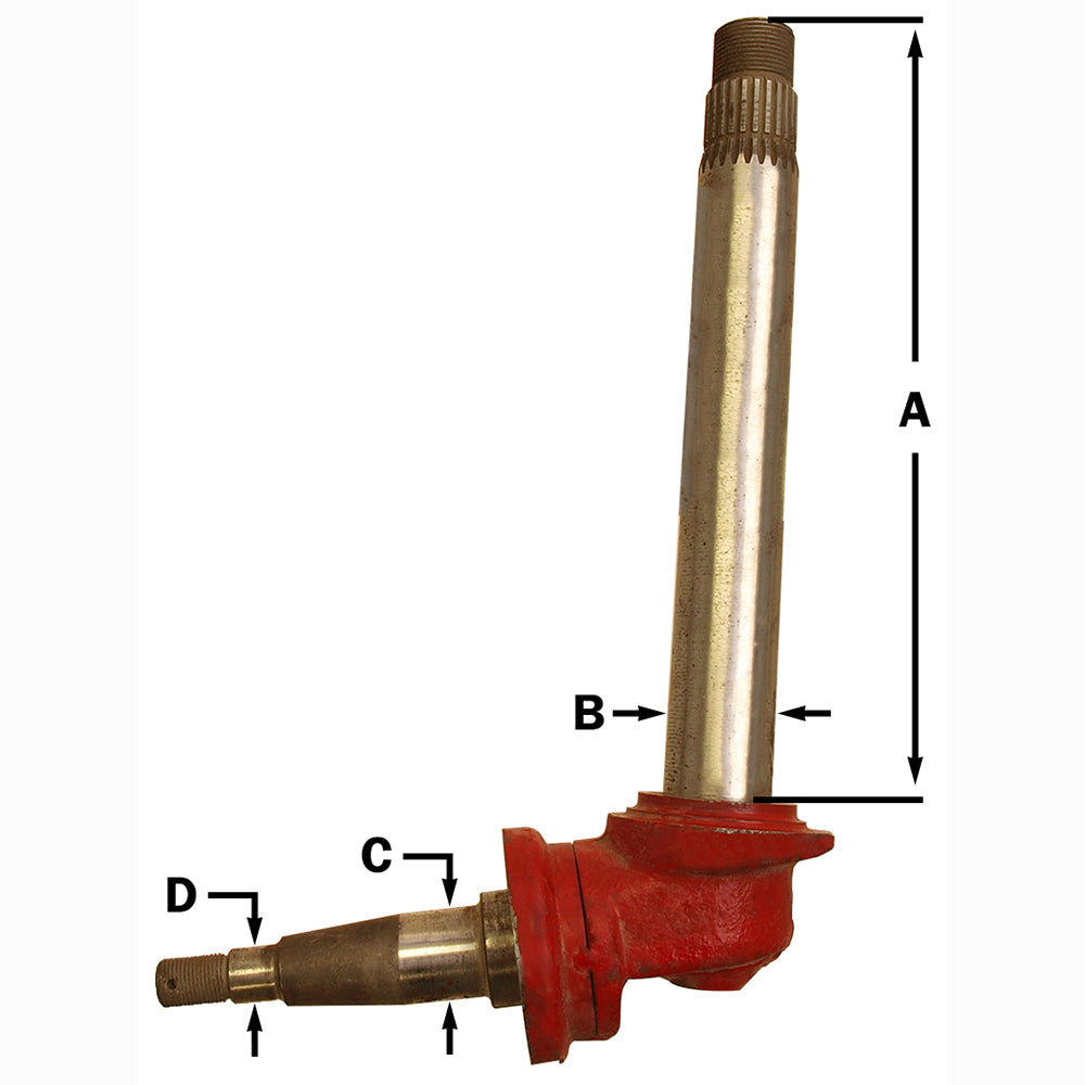 405427R92 LH/RH Spindle Fits International Tractor Models 460 544 656