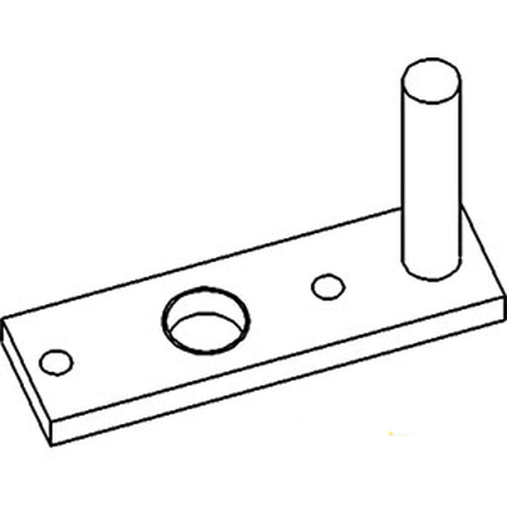 Power Steering Cylinder Plate Fits McCormick Replaces 405580R11