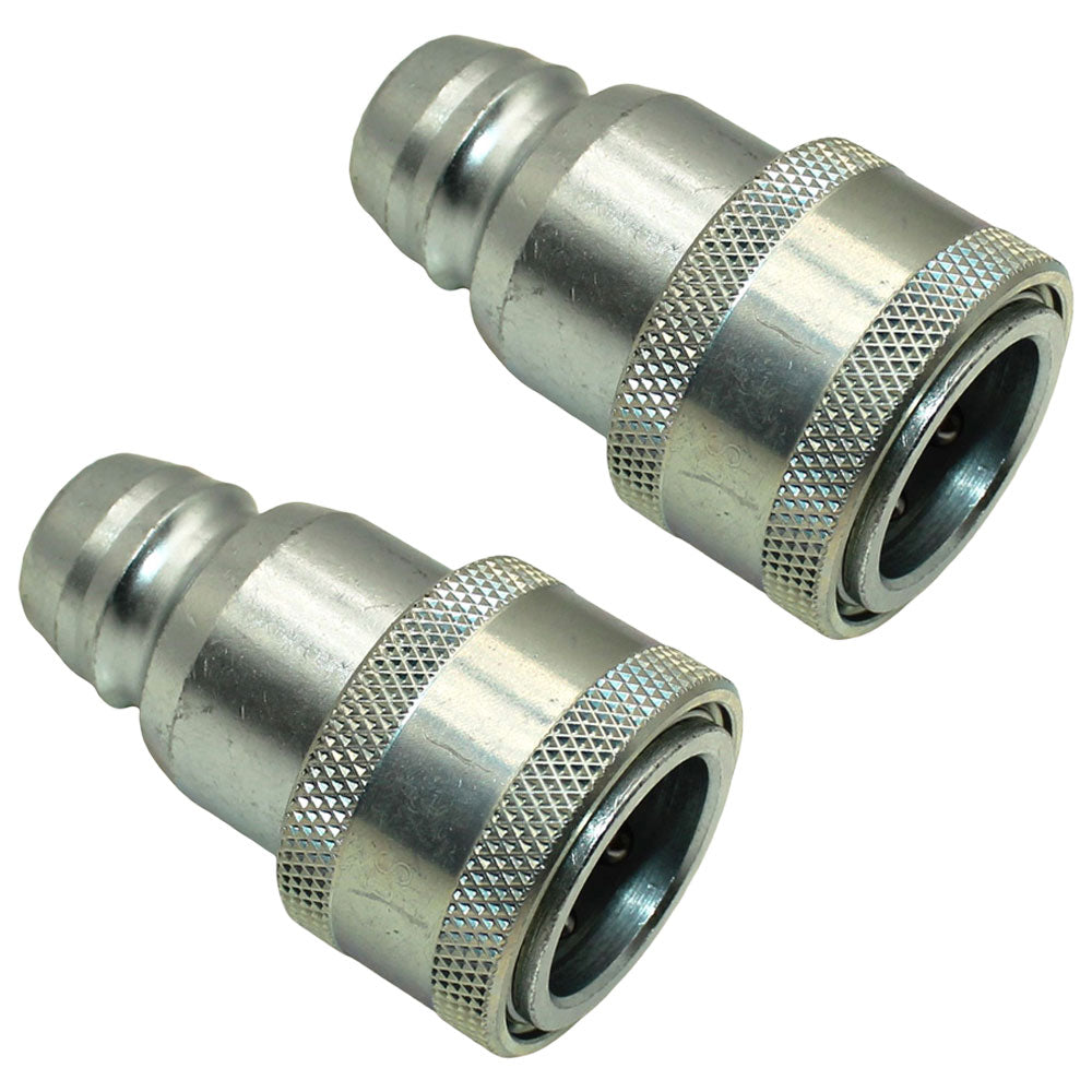4060-4MB (2) Hydraulic Coupler Adapters Pioneer to Fits John Deere Fits John Dee