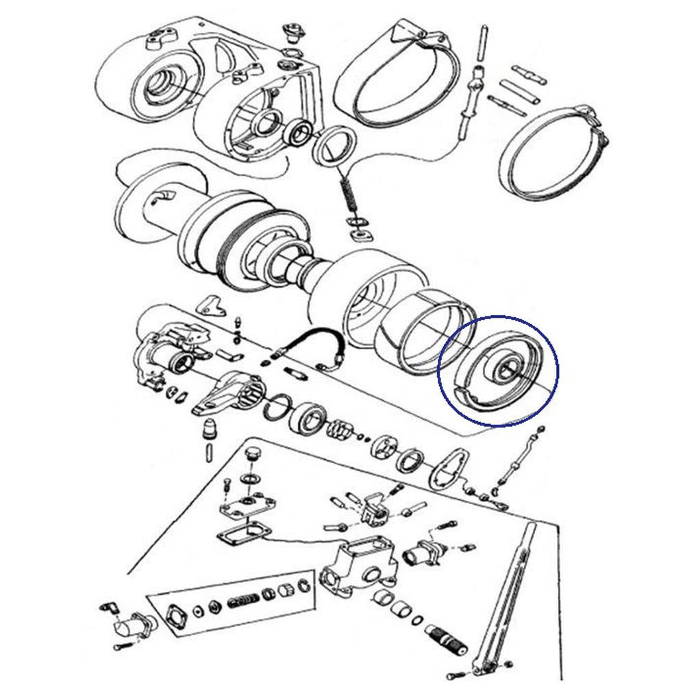 406279 Clutch Band Primary clutch, narrow