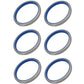 4083972 (6) Pin Seals AT131682 Fits John Deere, Hitachi Excavators EX400LC 450CL