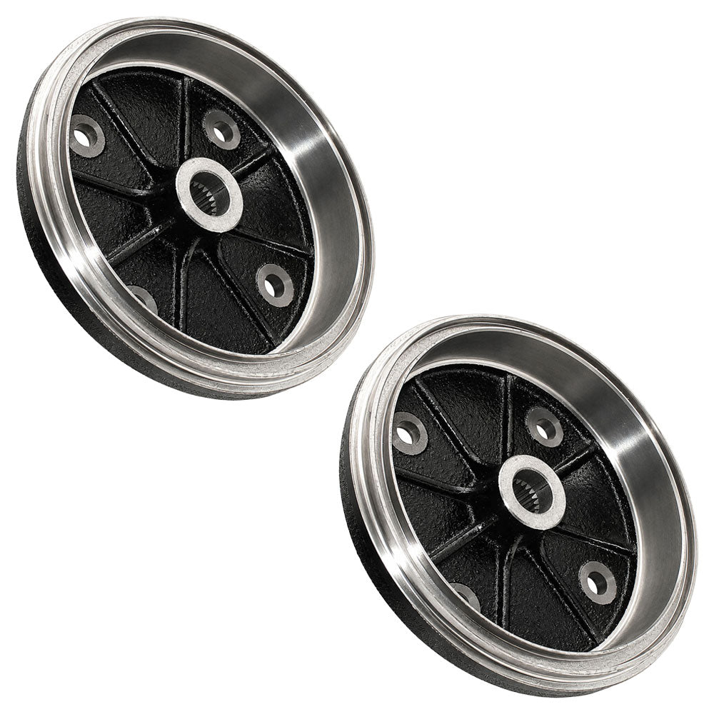 (2) Rear Brake Drums 41038-1226 Fits Kawasaki Mule 2500 2510 2520
