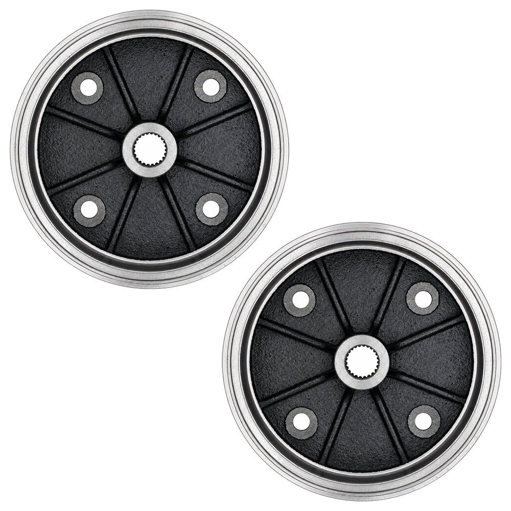 Qty. 2: Rear Brake Drums Fits Kawasaki Replaces 41038-1226