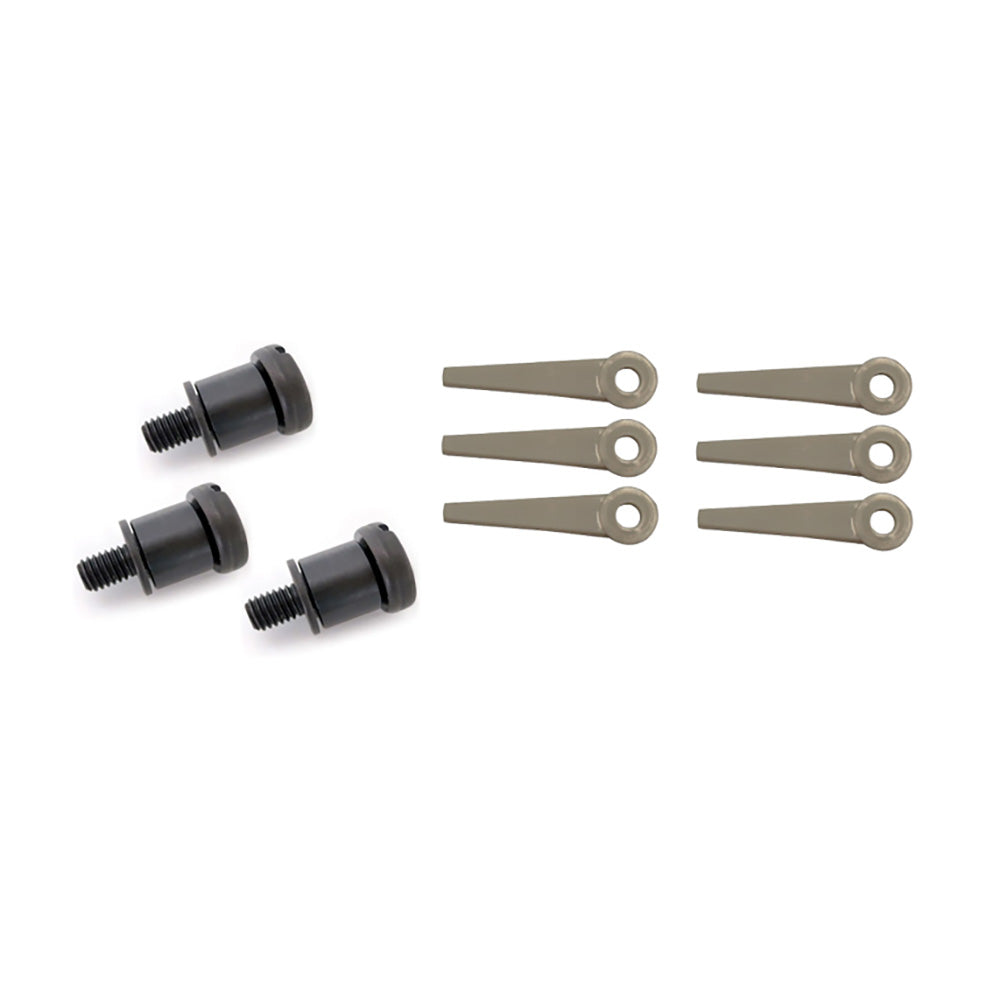 4111 007 1001 Trimmer Blades w/Bolt, Bushing & Washer Assembly Fits Stihl