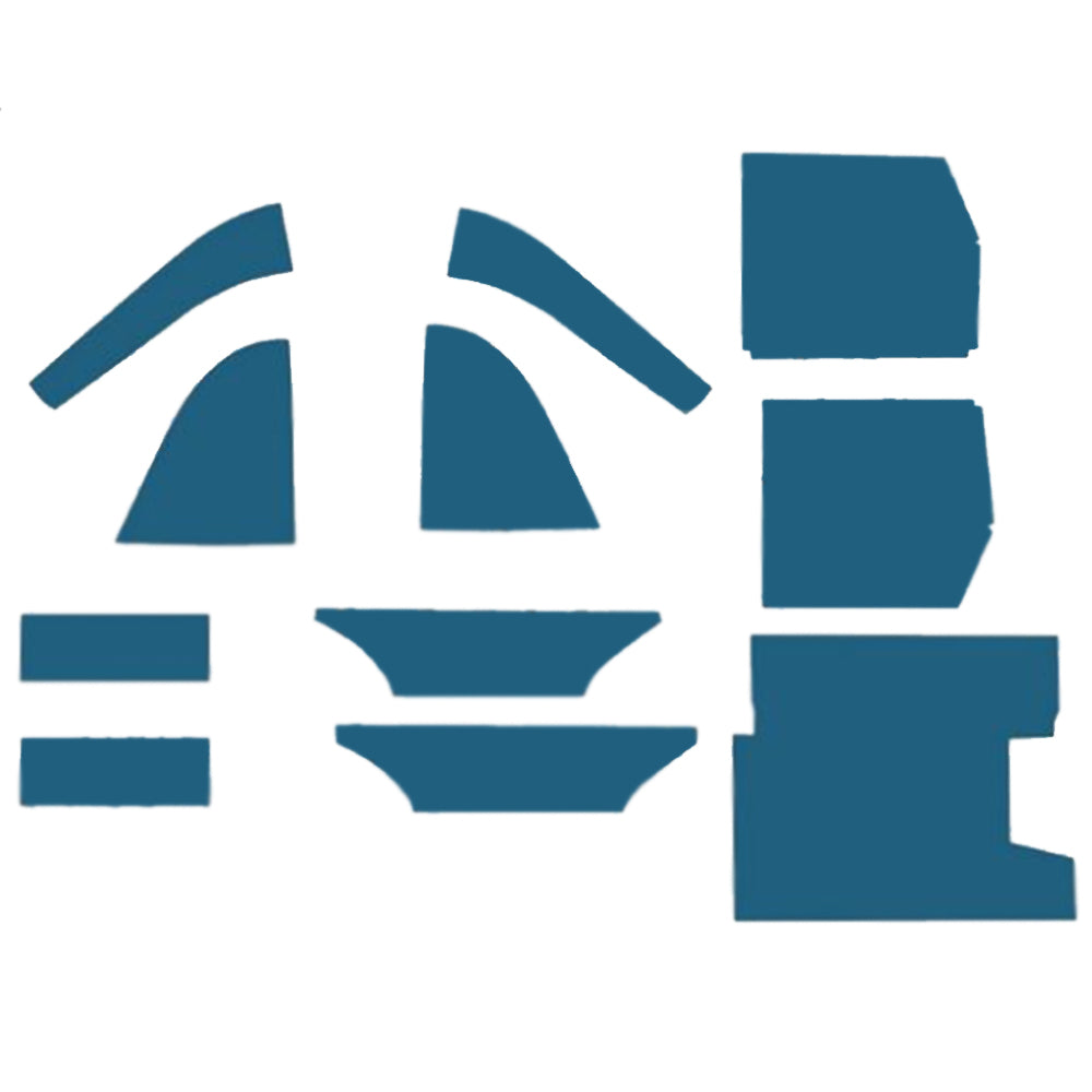 Blue Cab Foam Kit Fits Ford New Holland 7700 7710 8700 9700 TW5 TW10 TW20 T