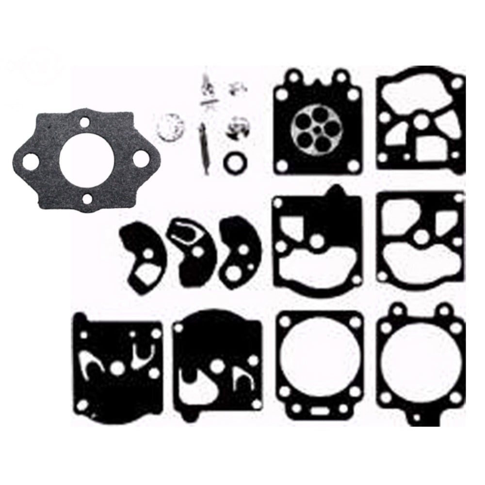 Carburetor Kit & Intake Gasket fit Tanaka ECS 350 351 355 Chainsaw WA166 CW8