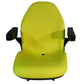 Yellow Seat Fits John Deere X485 X495 X575 X585 X595 X720 X724 X740 X748 X729 74
