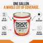 (2) Gallons Rubber Roof Coating - For Durable Protection