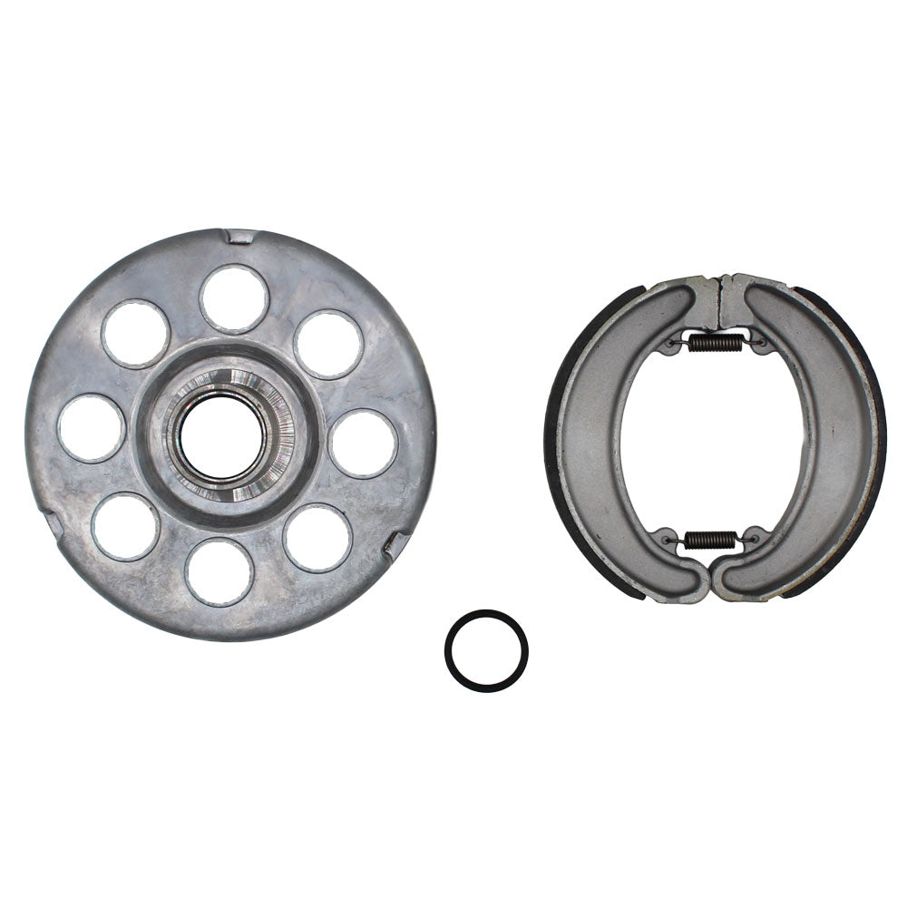 Rear Brake Drum w/ Shoes Fits Honda Replaces 06430-HM5-A80