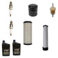 Filter Tune-Up Kit w/ Oil & Spark Plug Fits Kawasaki Replaces 11013-7019
