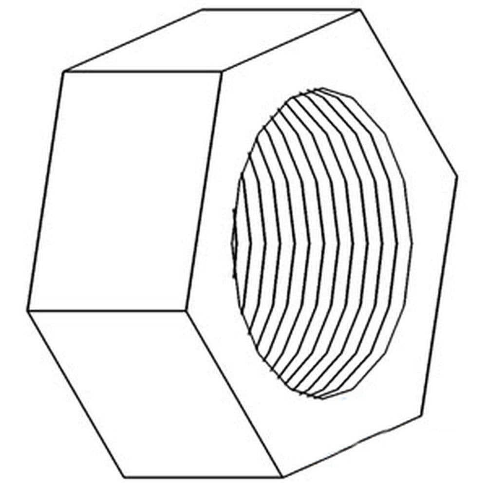 427546 New Spindle Jam Nut Fits Case-IH Tractor Models 1.375" Threaded Shaf